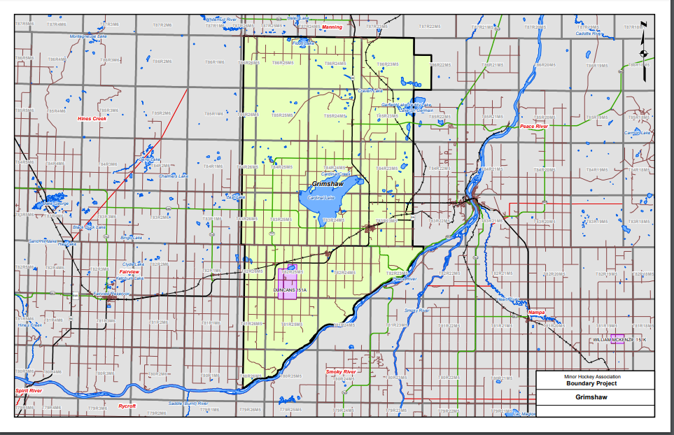 Grimshaw Minor Hockey Association site by RAMP InterActive